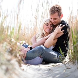 West Wittering Beach couples shoot