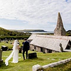 St Enodoc Church Wedding