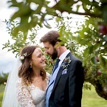 Wedding in an Orchard