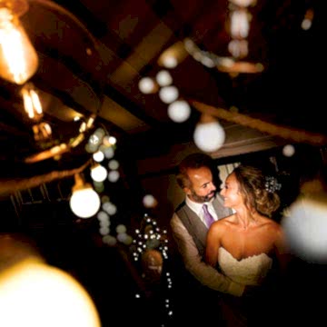 Upwaltham Barns rainy wedding
