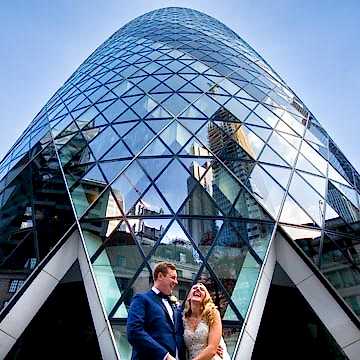 Wedding at the Gherkin London