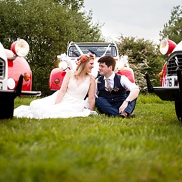 May wedding in a Tipi