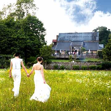 Same Sex LGBT Gay Wedding at Cripps Barn Cirencester